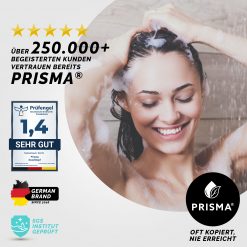 Prisma Duschkopf Zuriedenheitsversprechen 3 - Prisma Premium Duschkopf