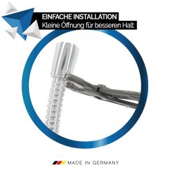 10500 Product - PRISMA Brauseschlauch aus Edelstahl • Made In Germany